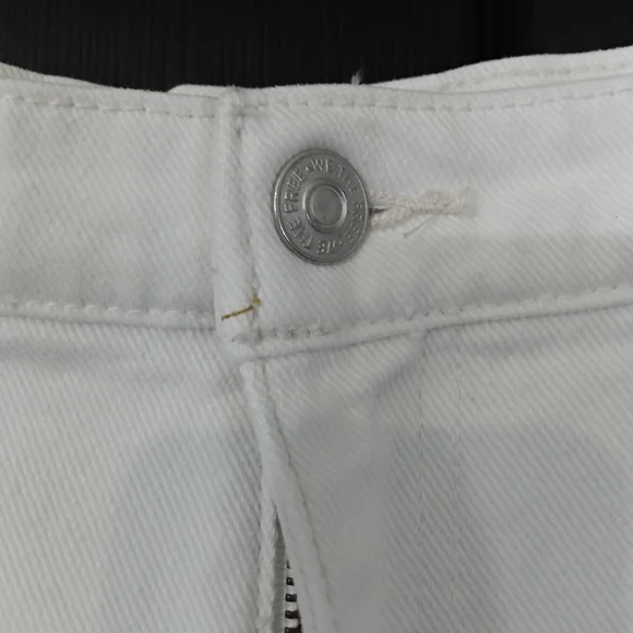 We The Free Sz. 33 Ice Queen CRVY Gia High Rise Wide-Leg Jeans - Picture 7 of 16